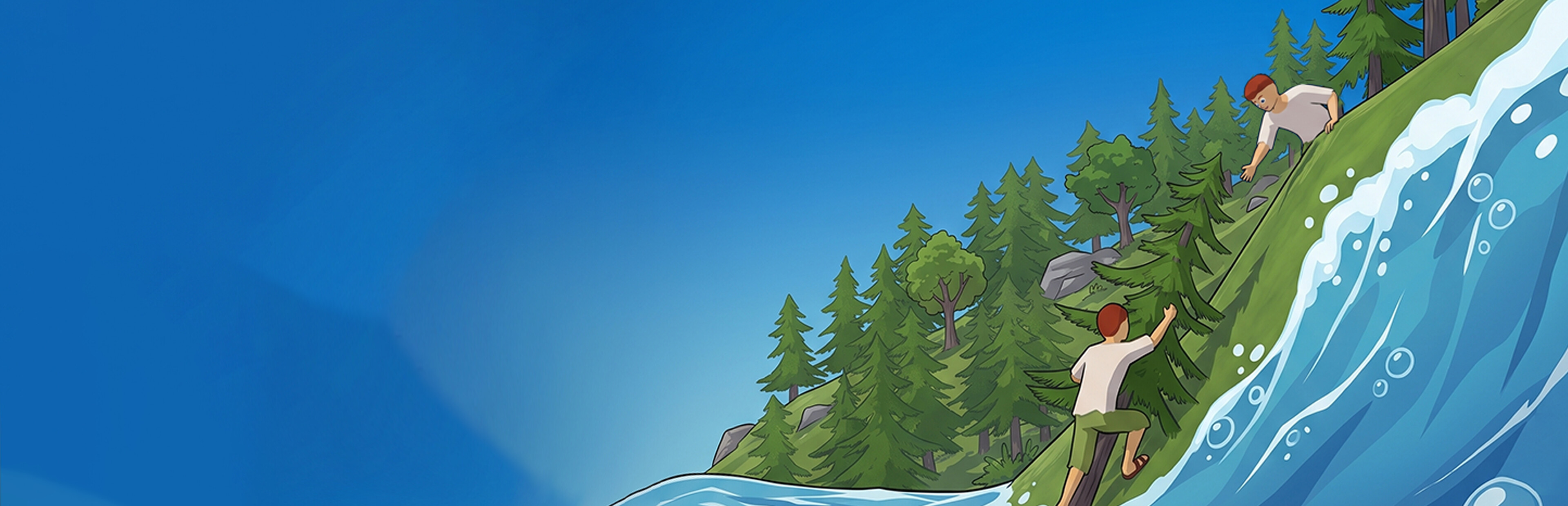 Escape the Flood! hero art